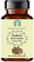 Gokhru Extract 500mg - 60 Vegetariánských kapslí CLAS124; Tribulus Terrestris CLAS124; All Natural CLAS124; 100% Vegan CLAS124; Gluten- Free CLAS124; GMP Certified