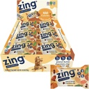 Zing arašídové máslo Chocolate Chip Kids Vegan Protein Bars, Gluten Free 100 Calorie Mini Bary, Dairy Free Nutrition Bary s rostlinným proteinem, Kosher, No Soy, No Sugar Alcohols - 18 Počet