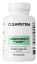 CLEARSTEM - MINDBODYSKIN Hormonální Acne dodatek (č. 5-HTP) - Přírodní DIM dodatek - Péče o pleť Vitaminy - Hormon Balance, Antioxidanty - Lepidla zdarma, Krutost zdarma - 30 Služební, 90 Kapsle