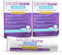 Cicatricure Triple Antibiotic Ointment with Pain Relief, Bacitracin Antibiotic Ointment & Cream for Wound Care, Hojení Ointment for Cuts, Burns, Hmyz Bites, První pomoc dodávky Essential, 1 oz