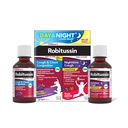 Dětské Robitussin DM den a noční kašel Relief Value Pack, Cough Medicine, Grape / Fruit Punch Flavor - 4 Fl Oz x 2