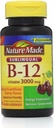 Nature Made Vitamin B-12 3000mcg, sublingvální Lozenges, Cherry 40 ea (Balení po 2)