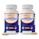Vitamatic 2 Packs Valerian Root 20: 1 Extract 250 mg - 240 Kapsle - 20X Koncentrovaný extrakt