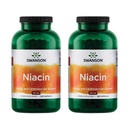 Swanson Niacin (B3) Kardio Health Support Karbohydrát Metabolismus 500 miligramů 250 tobolek (2 balení)