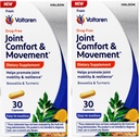 Voltaren Joint Comfort & Movement, Dietní dodatek, snadno polykat, 30 Počet (balení po 2)