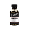 Detroit Grooming Co. Beard Oil CLAN124; Hydratační a nurishing Formule s vitaminem E CLAN124; Cherry & Tobacco • Traverse City (1 oz)
