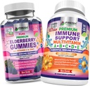 FRESH ZDRAVOTNÍ PÉČE Elderberry Gummies a Imunitní multivitamin - Bundle