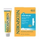 Neosporin + Maximum - Strength Pain Relief Dual Action Cream, First Aid Topical Antibiotic and Angesic Cream for Wound Care of Minor Cut, Scraps and Burns, Polymyxin B & Pramoxine HCl, 1 oz