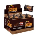Driving Energy - Caffeinated Energy Bite Size - Tmavá čokoláda Palivo s 150mg kofeinu - Dlouhé trvání pro posilovnu, cvičení, Dospělí - Velká chuť - Nízká carb - Zdravý Snack - 30 Počet