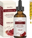 Urolithin A Liquid Drops 2000mg, Urolithin A dodatek s granátovým extraktem, Vita- Age Complex, Podporuje zdravé stárnutí a buněčné opravy, 60ml
