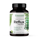 EMERALD LABS Reflux Health - Ingestion & Heartburn Relief with Mucosave FG, DGL, Aloe Vera, Probiotika, Digestive Enzymes & More * - 60 Zeleninové kapsle (30- Day Supply)
