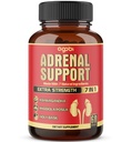 agobi 7in1 Dodatek pro podporu nadledvin - Ekvivalentní s koncentrovaným Ashwagandha, Panax Ginseng, Rhodiola Rosea & Více - 60 Kapsle 2 měsíce pro rovnováhu těla