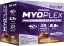 EAS Original Myoplex Maximum Muscle Builder, Meal Replacement Protein Mix 124; Quality Protein Blend Blend 124; 42g Protein, 20 Individual Packet (Chocolate Peanut Butter Cup)