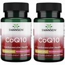 Swanson CoQ10 - Pomáhá podporovat srdeční zdraví, podporu energie, a AIDS celkový kardiovaskulární systém zdraví - pomáhá udržovat coenzym Q10 dodatek - (30 Softgels, 400mg každý) (2 Pack)