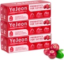 YeJeon Cranberry Probiotika pro ženy - PH Balance, Digestive, UT, & Feminin Zdraví - 40 Miliardy CFU - 5 Unique Women 's Strains - Organic Probiotic for Women' s Vaginal Health-3 Packs