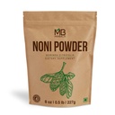 MB Herbals Noni Powder 8 oz CLAS124; 227g (0,5 lb) CLAS124; Easy Mixes with Smoothies Juices CLAS124; No Preservatives CLAS124; Gluten Free CLAS124; 45 Servings per Pack