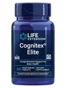 Life Extension Cognite ® Elite, Sage, Blueberry, ashwagandha, fosfatidylserine, vinpocetin, Pozor, Focus, Mood & Memory, Gluten- Free, Non- GMO, Vegetarian, 60 Tablety