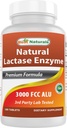Nejlepší Naturals Fast Acting Laktáza enzym Tablet, 3000 Fcc Alu, 180 Počet (859375002900)