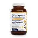 Metagenika OmegaGenics Fish Oil EPA-DHA 720 mg - Omega33 Fish Oil Supplement - High potency - for Heart Health, Musclorable Health & Immunical System Health * - with DHA & EPA - 120 Softgels
