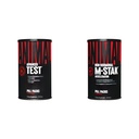 Zvířecí test Testosteron Booster 21 Den Cycle & M-Stak Hard Gainer Muscle Building Stack 21 Počet