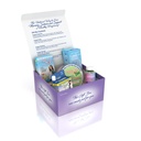 Tři Lollies Preggie Gift Box - Přírodní, Těhotenství Nausea Relief Essentials s anti- nemoc Lozenges, Hydratační balíčky, Zázvorové kapsle, & Anti- Nausea pásky pro ranní nemoci