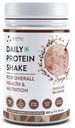 Generický QURA denní protein Shake 118 kcal kalorií, 25 vitamin -Serving -40- Pro muže a ženy čokoládové mléko Shake Flavor pro 400Gm