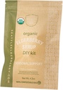 Sezónní podpora DIY Kit - Make Delicious, gluten- Free Bylinné doplňky Syrup s potenciálními alergie výhody, obsahující pouze organické složky vyrobené v malých dávkách v USA - 4oz