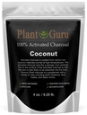 Aktivovaný Charcoal Powder 4 oz. Kokos - Potraviny stupeň Kosher Non- GMO - Bělení zubů, Maska obličeje a mýdlo. Podporuje přirozenou detoxikaci a pomáhá trávení