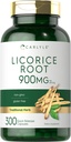 Carlyle Licorice Root Capsules 900mg CLAS124; 300 Count CLAS124; Root Extract Appendix CLAS124; Non- GMO, gluten zdarma