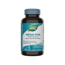 Nature 's Way Mega-DHA Premium Fish Oil, Supports Eye and Brain Function *, Omega-3, 2000 Fish Oil mg per 2-Softgel Serving, 60 Softgels (Balení květen Vary)