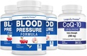 [BP Value Pack] Dlouhověkost krevní tlak Formule 90 čepice x 3 láhve s 1 láhev zdarma CoQ10 [30 čepice]