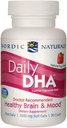 Nordic Naturals - Denní DHA, Zdravá podpora mozku a nálady, 30 měkkých gelů