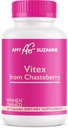 Vitex dodatek pro ženy - Hormon Harmony pro ženy z Organic Chasteberry - Hormon Balance, Perimenopauza Support - 60 Kapsle
