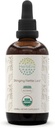 HerbEra Stringing Nettle Leaf A120 USDA Organic Tincture PHAR124; Alkohol Extract, high- potency Bylinné kapky PHAR124; Certified Organic Stringing Nettle (Urtica Dioica) Sured Leaf (4 oz)
