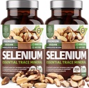 2- Balení N1N Premium čisté selen [Max Absorpce, 200MCG] na podporu imunity, srdce a prostaty zdraví, 360 Veg Caps