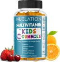 Gumové vitamíny pro děti 45 denní zásoba - Vegetarián, gluten zdarma, želatina zdarma, multivitaminové gumy pro děti na podporu imunitního systému & celkový wellness
