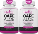Čisté Cape Aloe Bylinné Laxativní pro zácpu Relief Zdravé Bowel Hnutí Přírodní Colon Cleanse & Detox Dietní dodatek navržen pro ženy Ladyme 180 Kapsle