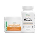 Jigsaw Health Bundle 124; Adrenal Cocktail, 60 Servings (Jar), a MagPure Malate, 120 Kapsle