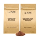 PURE ORIGINAL INGREDIENTS Chasteberry Extract and Licorice Extract Bundle, 1 LB Každý, Non- GMO, gluten zdarma doplňky