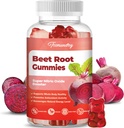 Sugar Free Beet Root Gummies - Podporuje energetické a celé tělo zdraví - 1500mg Beet Root Gummies pro ženy (60 Počet)