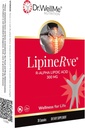Dr.WellMe Lipinerve R Alpha kyselina lipoová 300mg Kapsle Per Serving - antioxidační dodatek, Kosher clar124; Halal 30 Count - Made in USA