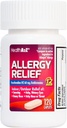 HealthA2Z ® Fexofenadine Hydrochloride 60mg IR 124; 12- Hour Antihistamin pro alergickou léčbu IR 124; Indoor & Outdoor Alergics Relief (120 Counts (balení po 1))
