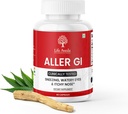 Life Aveda Aller Gi - Kompletní alergie Relief Medicine (500mg) pro Runny Nose, Nutzing, Itchy, Watery Eyes Itchy 124; All- in- One Ayurvedic Medicine pro sezónní alergie 124; 60 Kapsle (2 Měsíční dodávky)