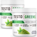 (2 Pack) Testo Green Powder - Testo Green, TestoGreen Powder, TestoGreen, TestoGreen Advanced Formule, Testo Green All Natural Formule, TestoGreen Powder Recenze, 60 Služební 2 měsíce