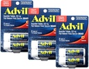 Advil Ibuprofen Tablets 200 mg, 2 injekční lahvičky, 10 potahovaných tablet, 20 celkem (balení po 3)