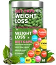 Váha Ztráta dietní kapsle, Přírodní Appetite Suppressant, Den a noc spalovač tuků pro ženy a muže s jablečným moštem, Green Coffee Bean Extract, Metabolismus Booster Dodatek - 60 pilulky
