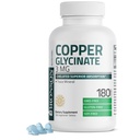 Bronson Copper Glycinate 3 mg Chelated Superior Absorpce Non- GMO, 180 Vegetariánských tablet