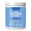Vitamin Bounty Multi Collagen Complex - Hydrolyzované kolagen Peptidy Typy I, II, III, V & X - Podporuje pokožku elasticitu, společné zdraví, růst vlasů a nehtů - 50 Služeb
