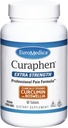 EuroMedica Curaphen Extra Strength - 60 tablet - Profesionální vzorec - Potentní Curcumin & Bohwellia s DLPA & Nattokinázou - Vysoce absorbovatelné - 60 Služeb