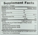 Nature 's Bounty Fish Oil, Podporuje zdraví srdce, 1200 Mg, rychlé uvolnění Softgels, 200 Ct (balení po 2)